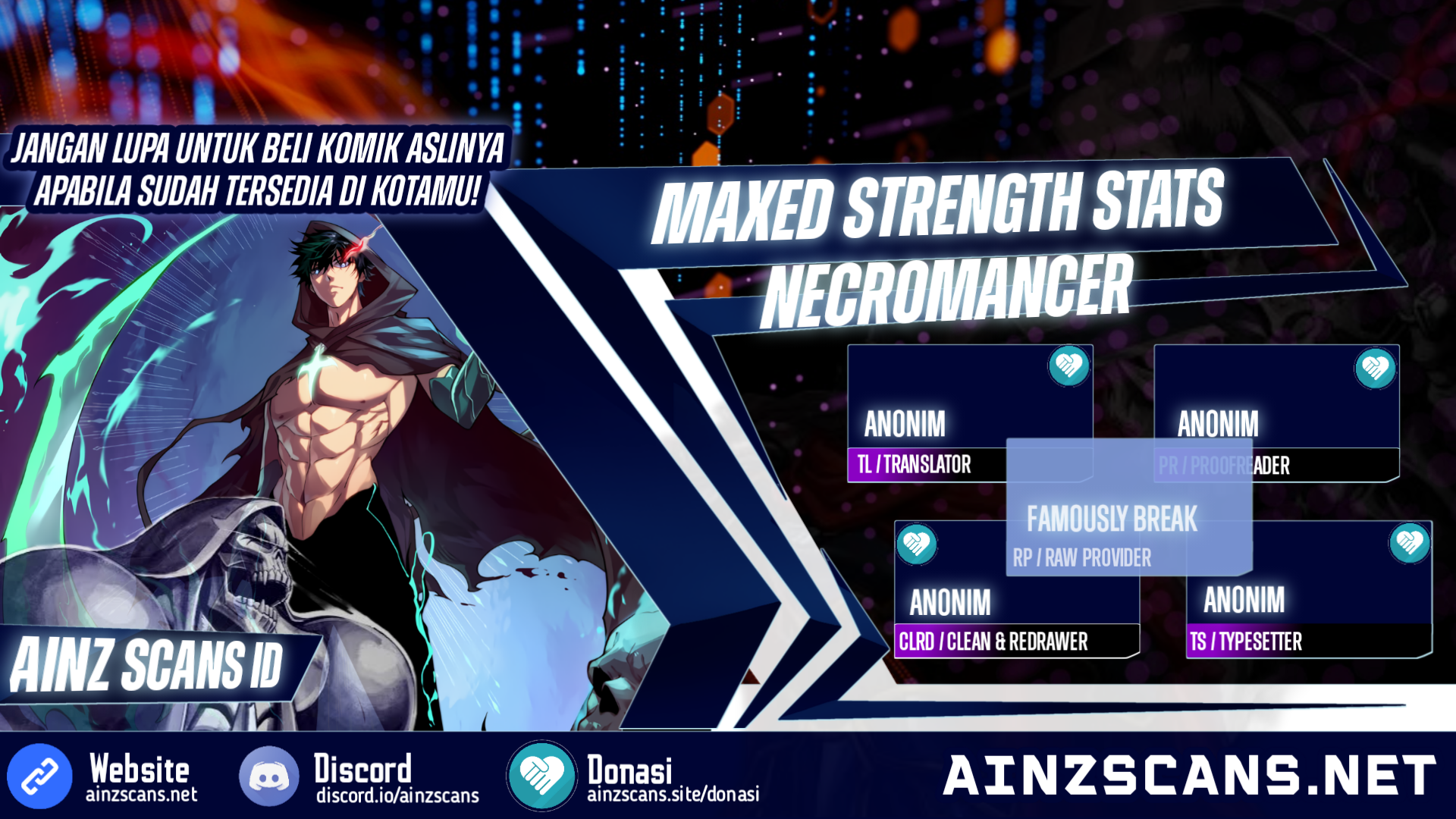 Komik Maxed Strength Necromancer Chapter 56 gambar nomor 1