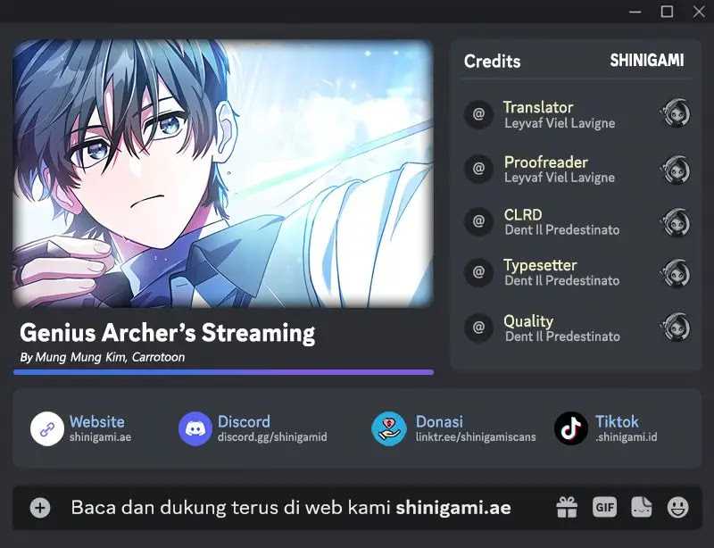 Baca Komik Genius Archer’s Streaming Chapter 50 Gambar 1
