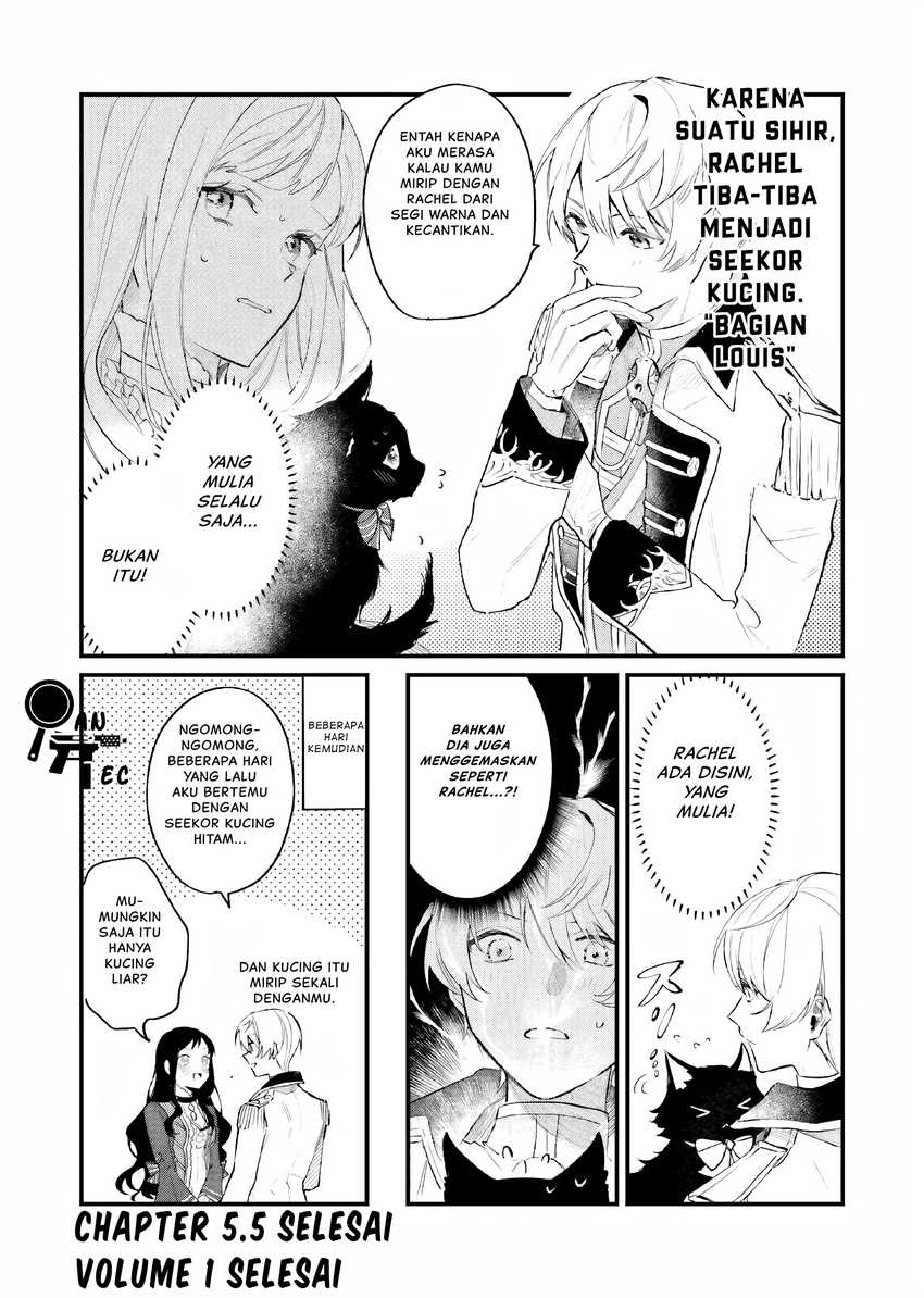 Gyakkou Shita Akuyaku Reijou wa, Naze ka Maryoku wo Ushinattanode Shinsou no Reijou ni Narimasu Chapter 05.5 Gambar 7