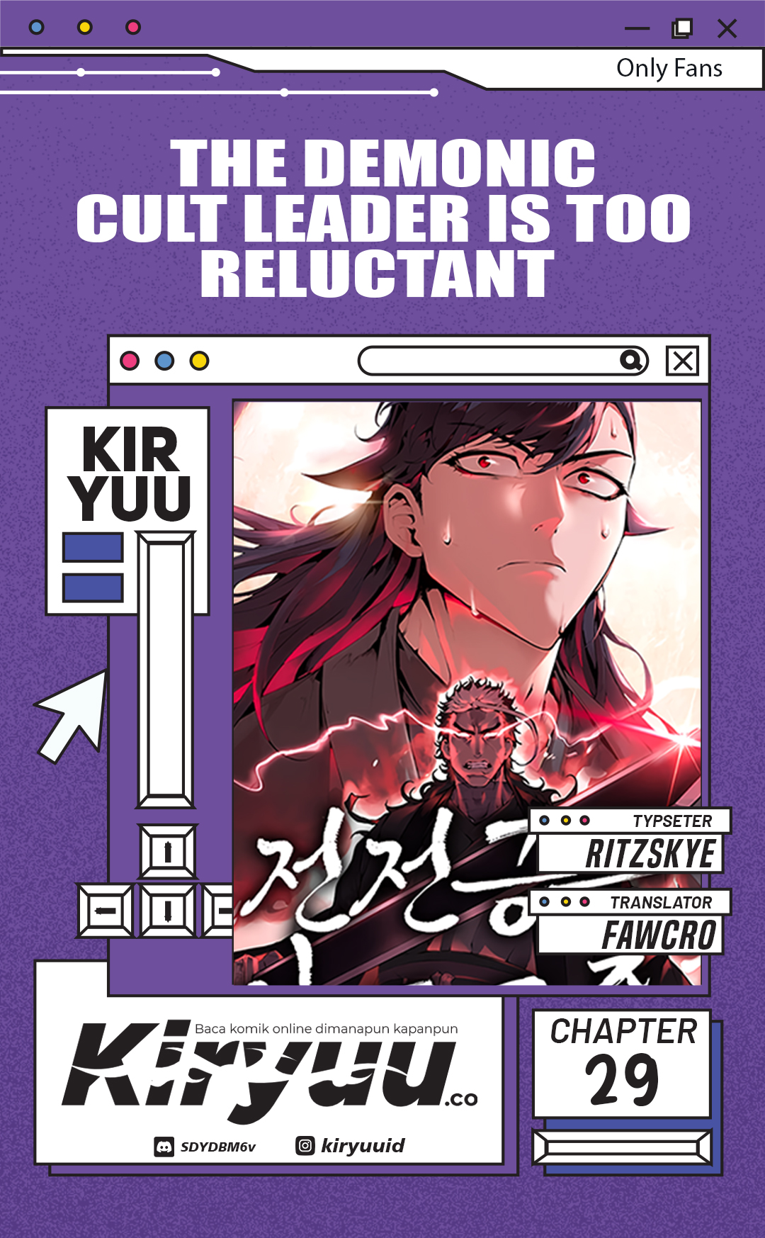 Baca Komik The Demonic Cult Leader Is Too Reluctant Chapter 29 Gambar 1