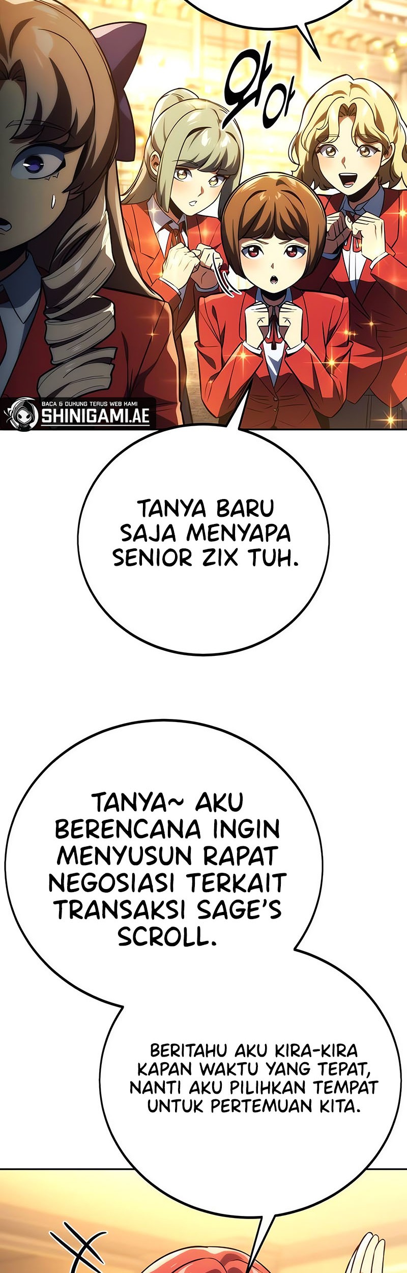 The Extra’s Academy Survival Guide Chapter 51 Gambar 48