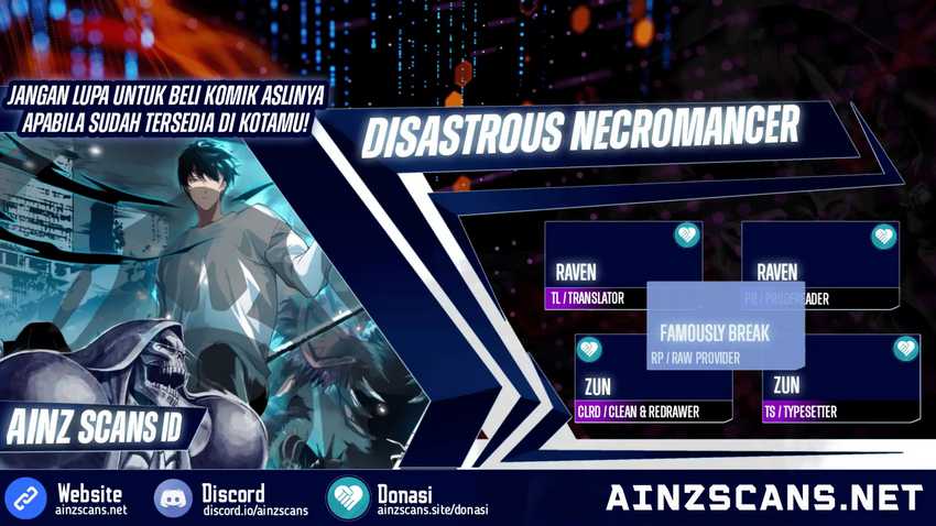 Baca Komik Disastrous Necromancer Chapter 131 Gambar 1