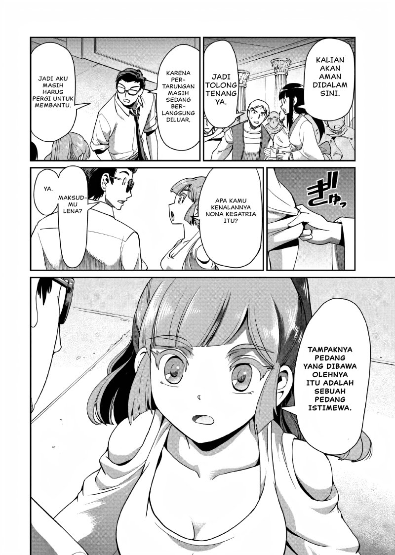 Isekai Shoukan Oji-san no Juumusou Life – Sabage Suki Salaryman wa Kaisha Owari ni Isekai e Chokki suru Chapter 24 Gambar 16