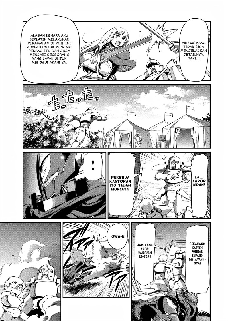 Isekai Shoukan Oji-san no Juumusou Life – Sabage Suki Salaryman wa Kaisha Owari ni Isekai e Chokki suru Chapter 24 Gambar 17