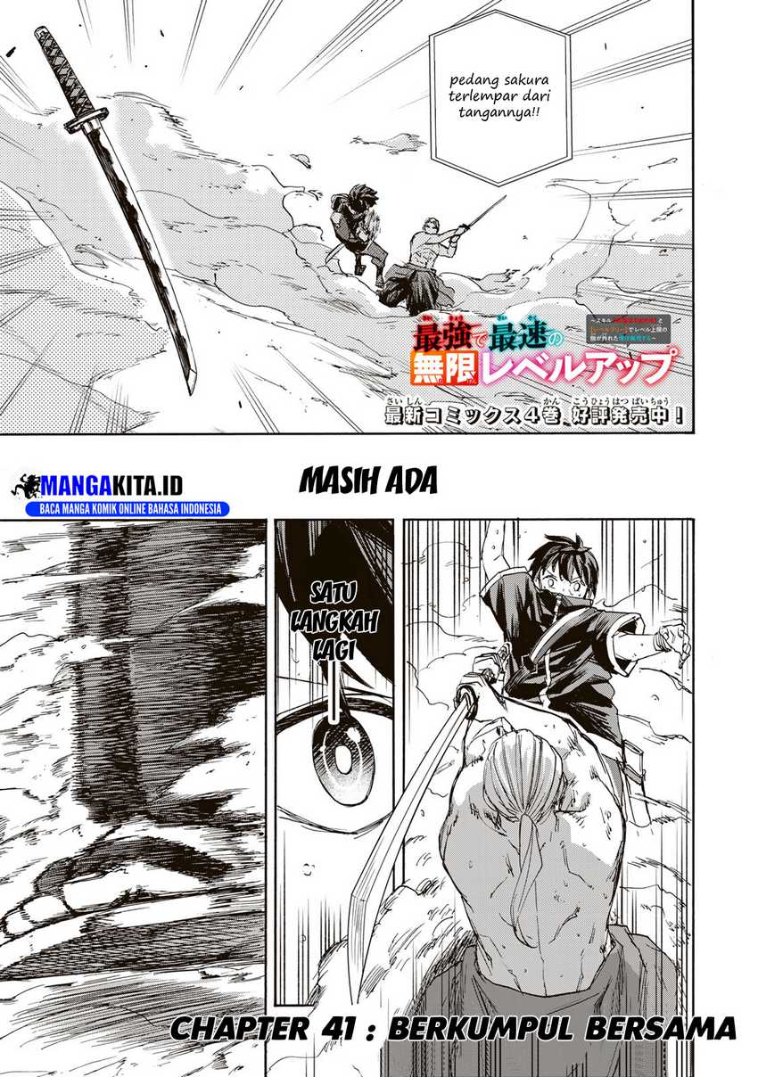 Baca Manga Saikyou de Saisoku no Mugen Level Up Chapter 41 Gambar 2