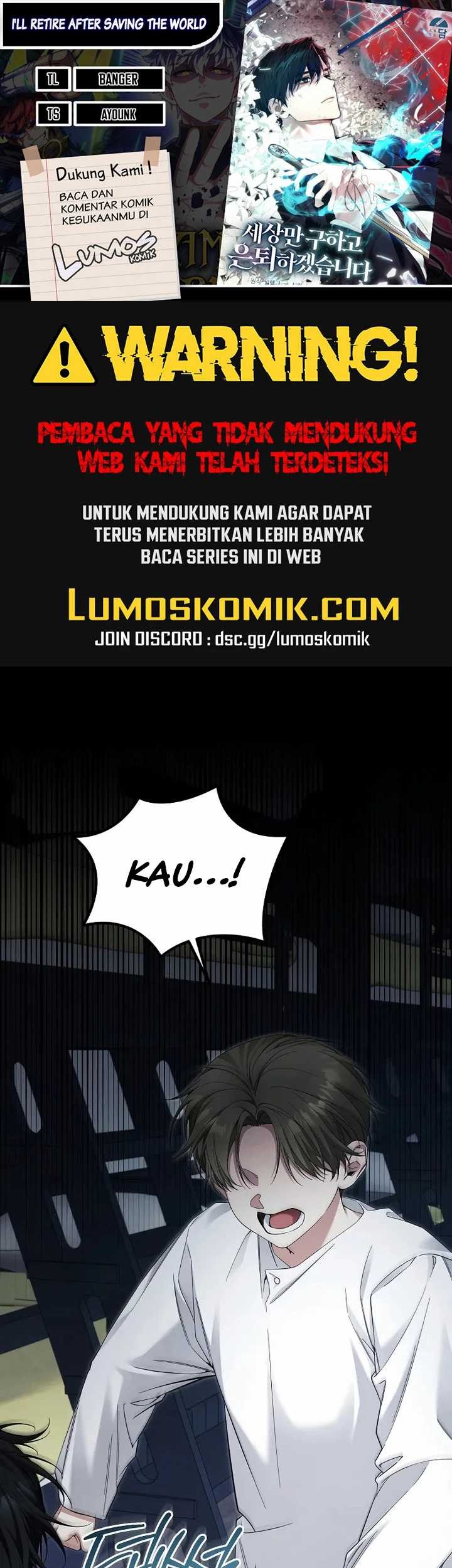 Baca Komik I’ll Retire After Saving the World Chapter 39 Gambar 1