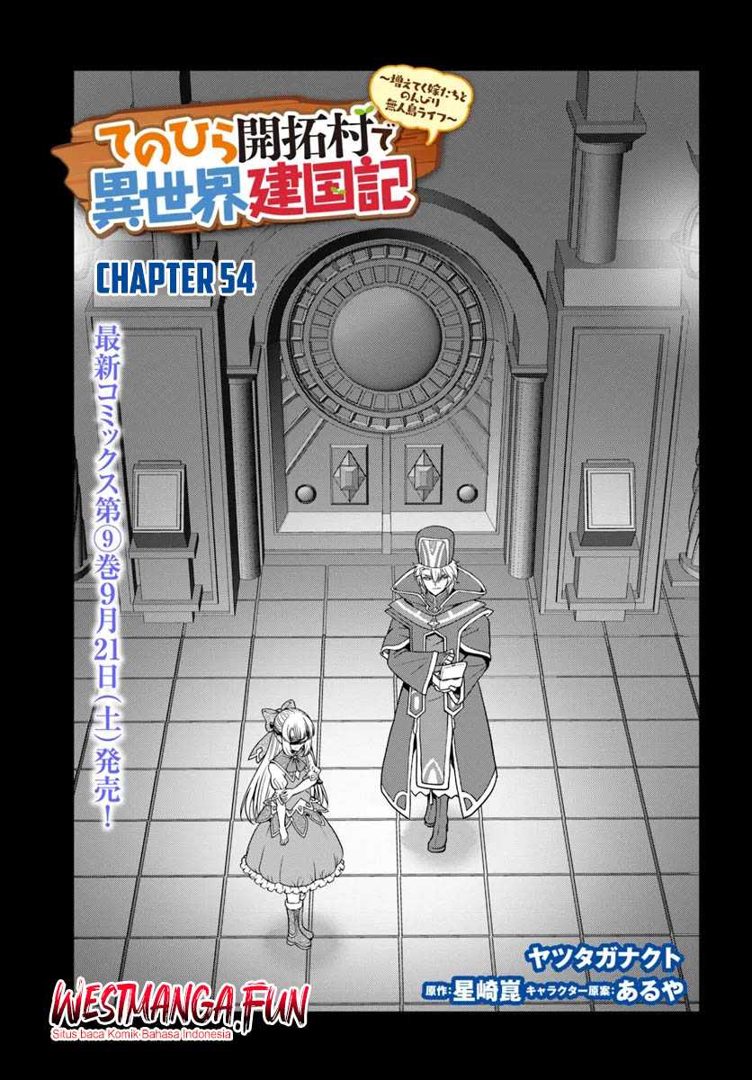 Baca Manga Tenohira Kaitaku Mura de Isekai Kenkokuki: Fueteku Yome-tachi to Nonbiri Mujintou Life (fix) Chapter 54 Gambar 2