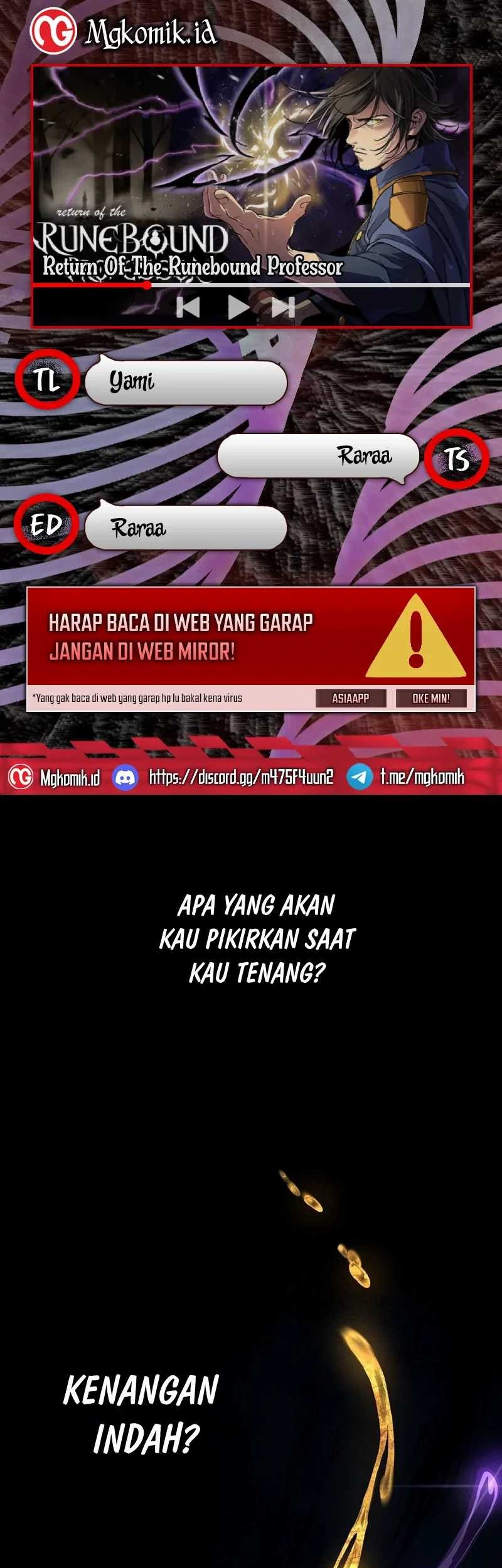 Baca Komik Return of the Renebound Professor Chapter 01 Gambar 1