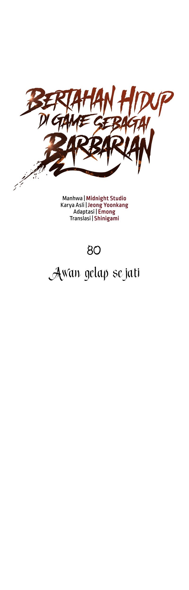 Survive as a Barbarian in the Game Chapter 80 Gambar 15