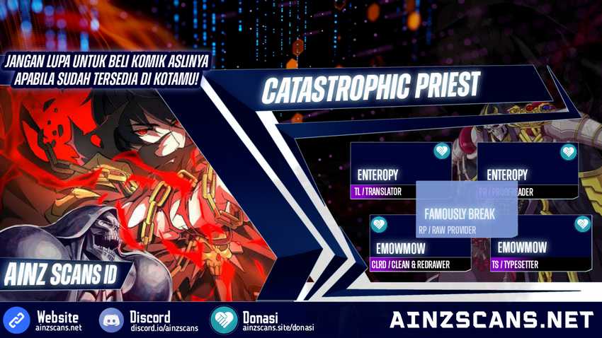 Komik Catastrophic Priest Chapter 28 gambar nomor 1
