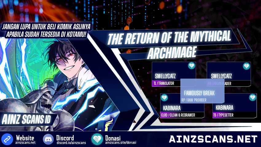 Baca Komik The Return of the Mythical Archmage Chapter 23 Gambar 1