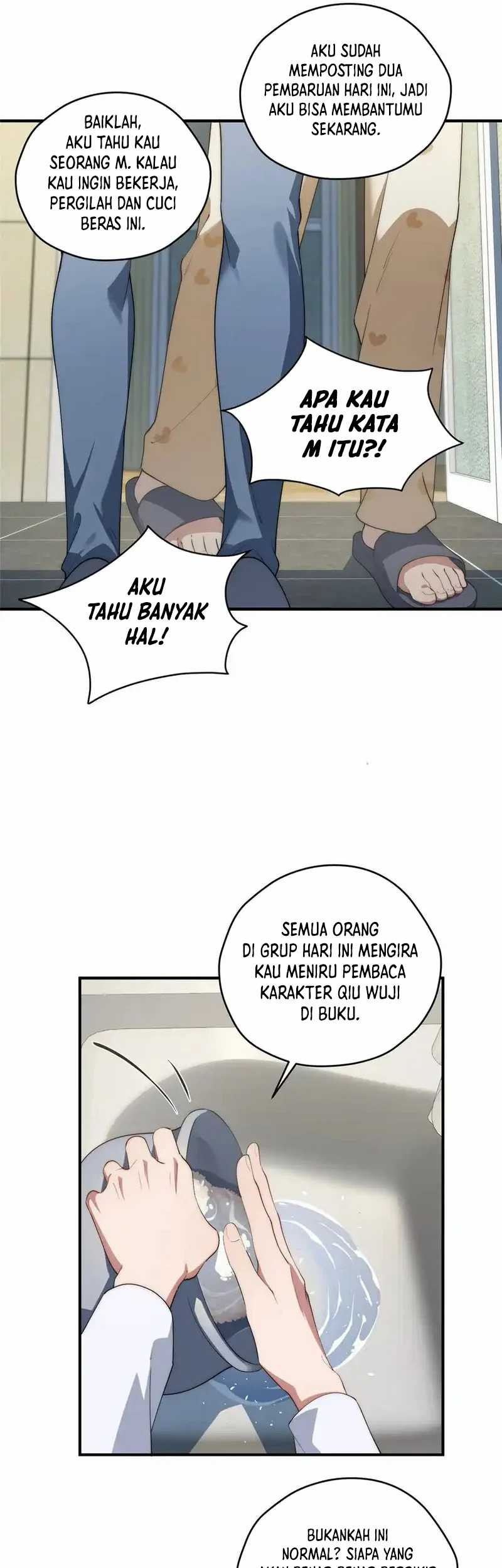 What Do You Do If the Heroine Escapes From Your Novel Chapter 62 Gambar 25