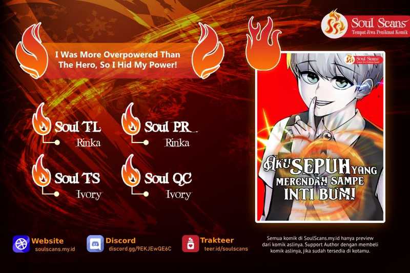 Baca Komik I Was More Overpowered Than The Hero, So I Hid My Power! Chapter 70 Gambar 1