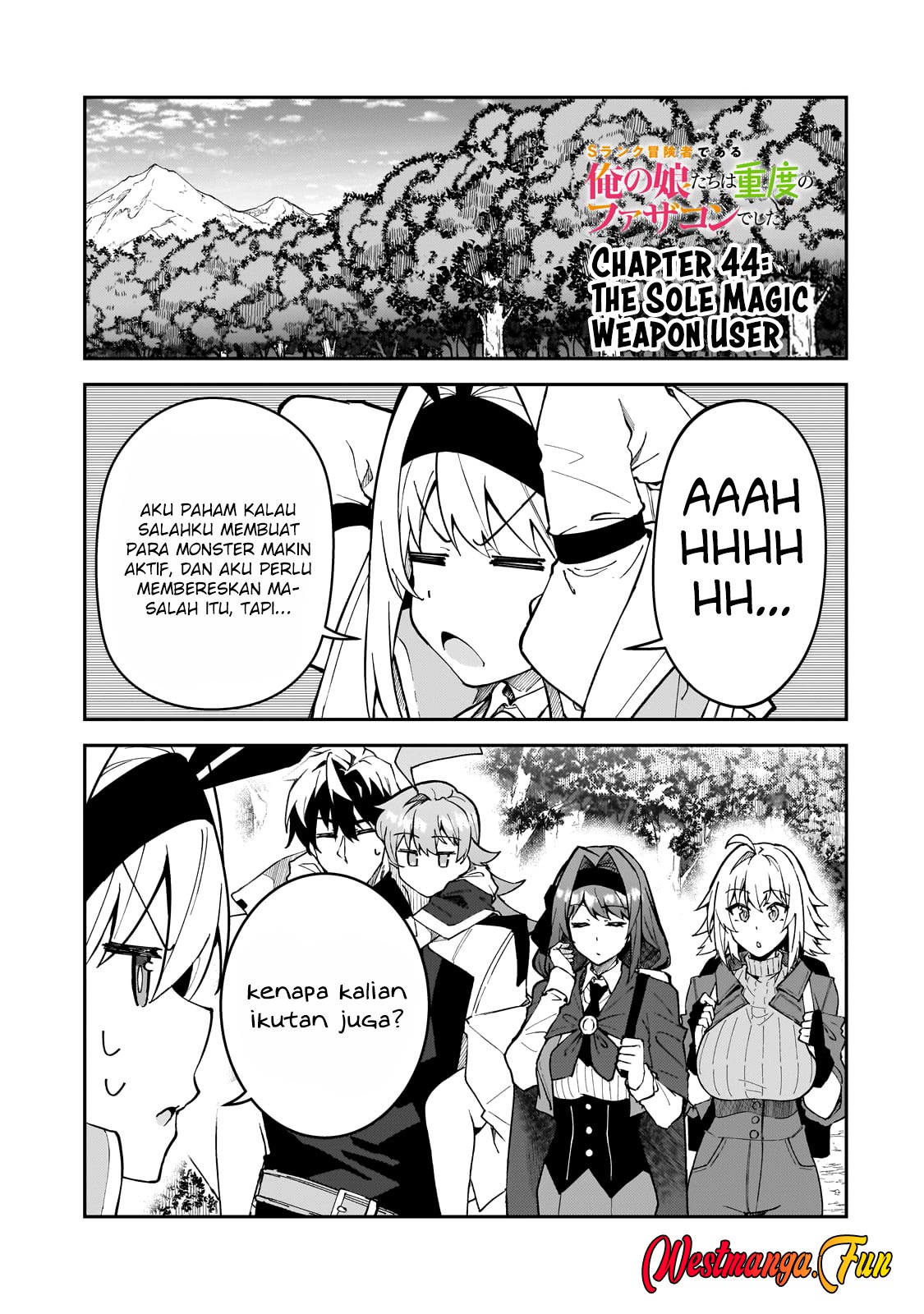 Baca Manga S Rank Boukensha de aru Ore no Musume-tachi wa Juudo no Father Con deshita Chapter 44 Gambar 2