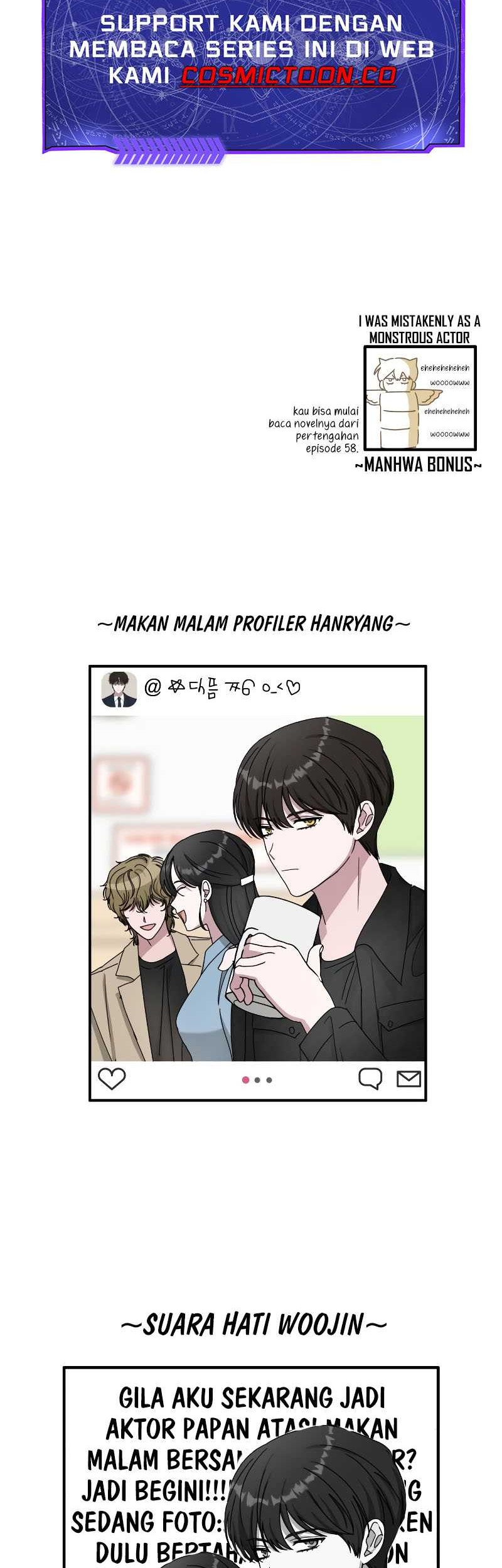 I Was Immediately Mistaken for a Monster Genius Actor Chapter 29 Gambar 55