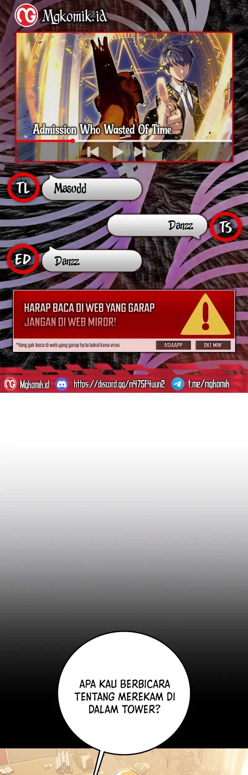Baca Komik Admission is a Waste of Time Chapter 13 Gambar 1