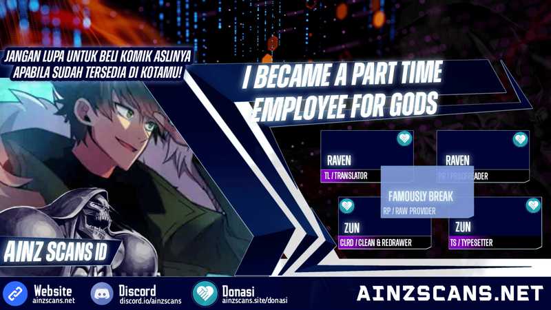 Komik I Became A Part Time Employee For Gods (Albanara of the Gods) Chapter 62 gambar nomor 1
