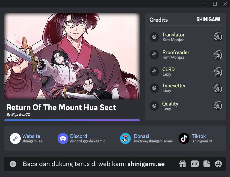 Baca Komik Return of the Flowery Mountain Sect Chapter 151 Gambar 1
