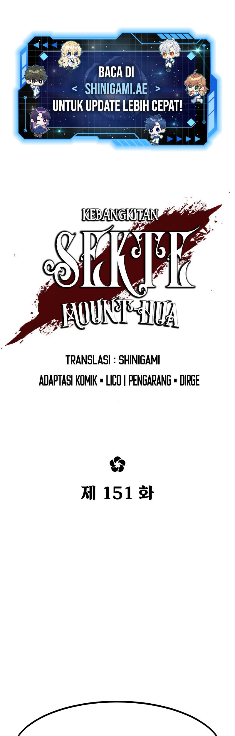 Baca Manhwa Return of the Flowery Mountain Sect Chapter 151 Gambar 2