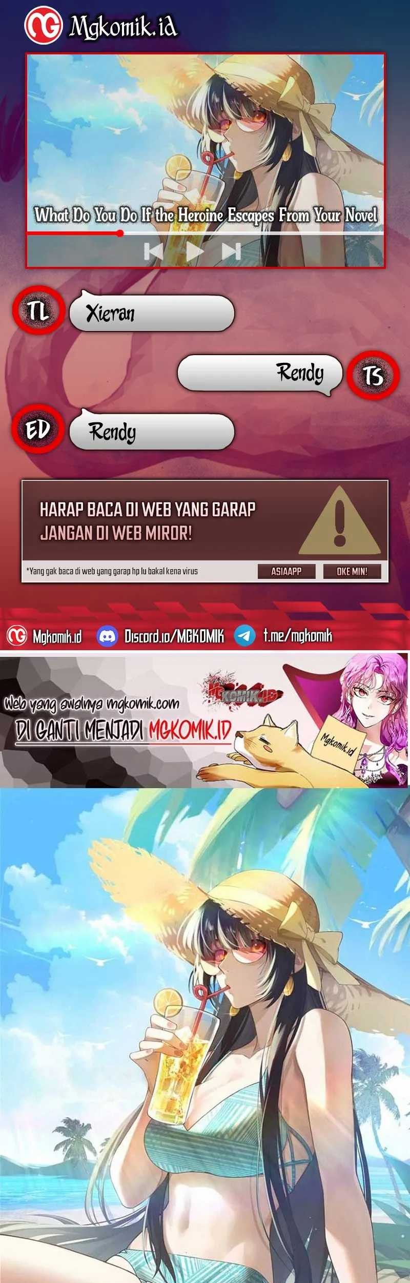 Baca Komik What Do You Do If the Heroine Escapes From Your Novel Chapter 91 Gambar 1
