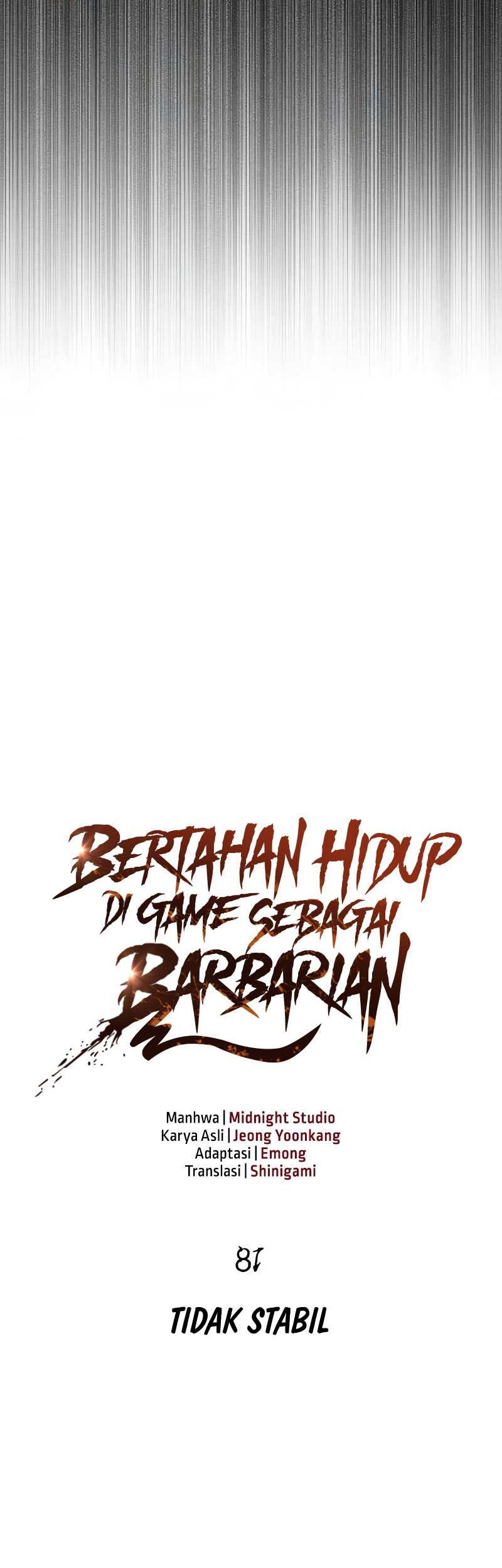Survive as a Barbarian in the Game Chapter 81 Gambar 16