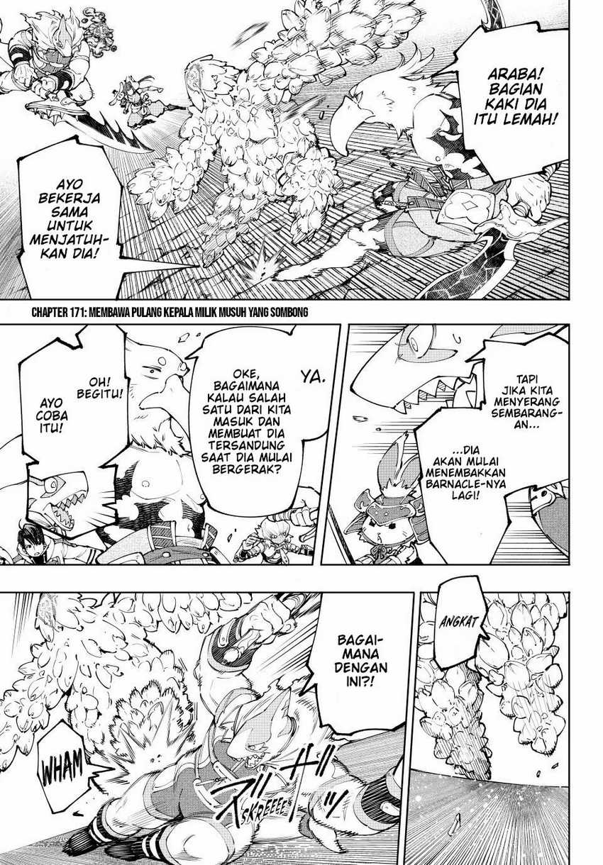 Manga Shangri-La Frontier ~ Kusoge Hunter, Kamige ni Idoman to su~ Chapter 171 gambar nomor 2
