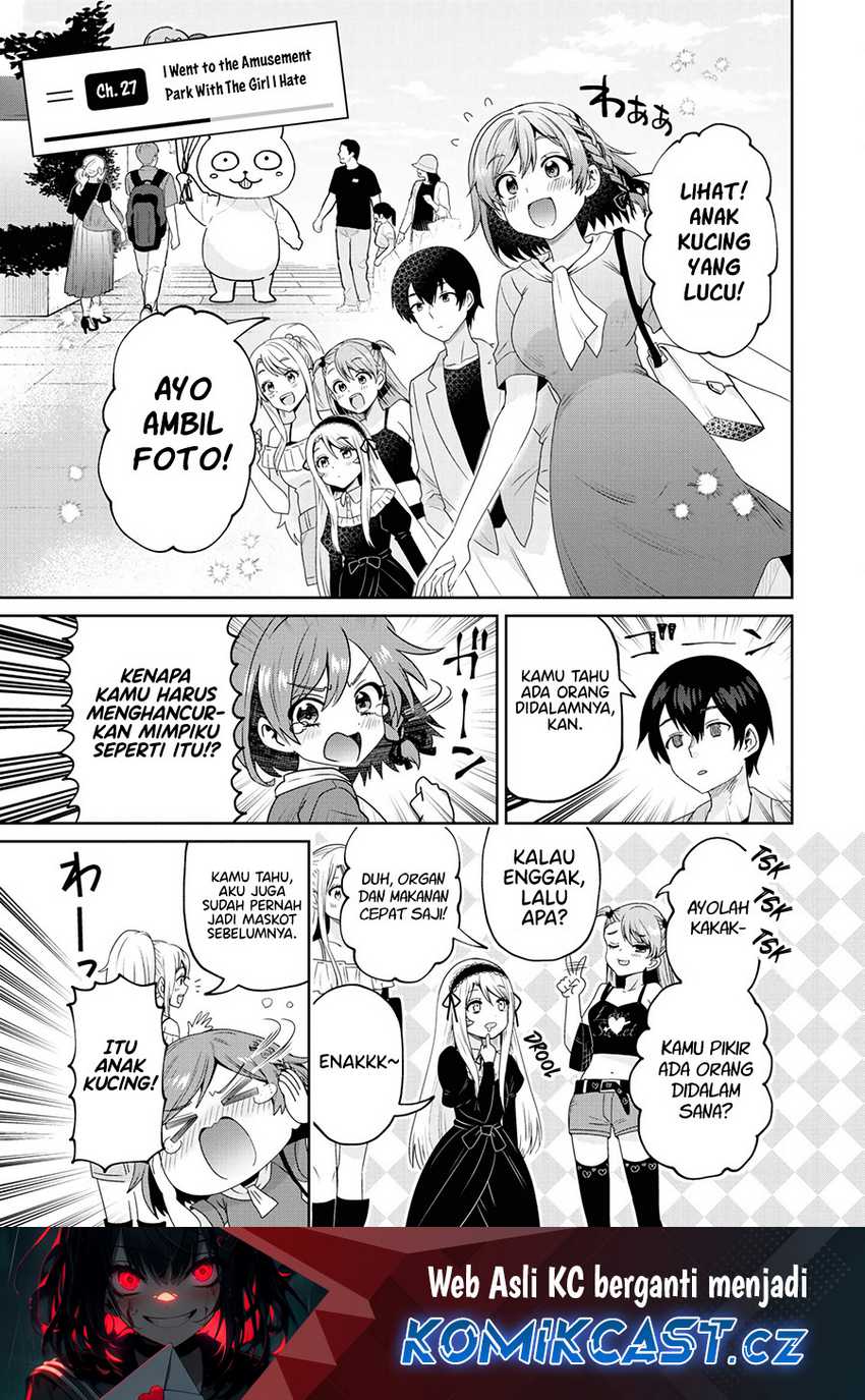 Baca Manga Kurasu no Daikirai na Joshi to Kekkon Suru Koto ni Natta Chapter 27.1 Gambar 2