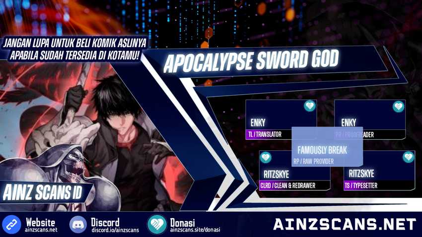 Baca Komik Apocalypse Sword God Chapter 28 Gambar 1