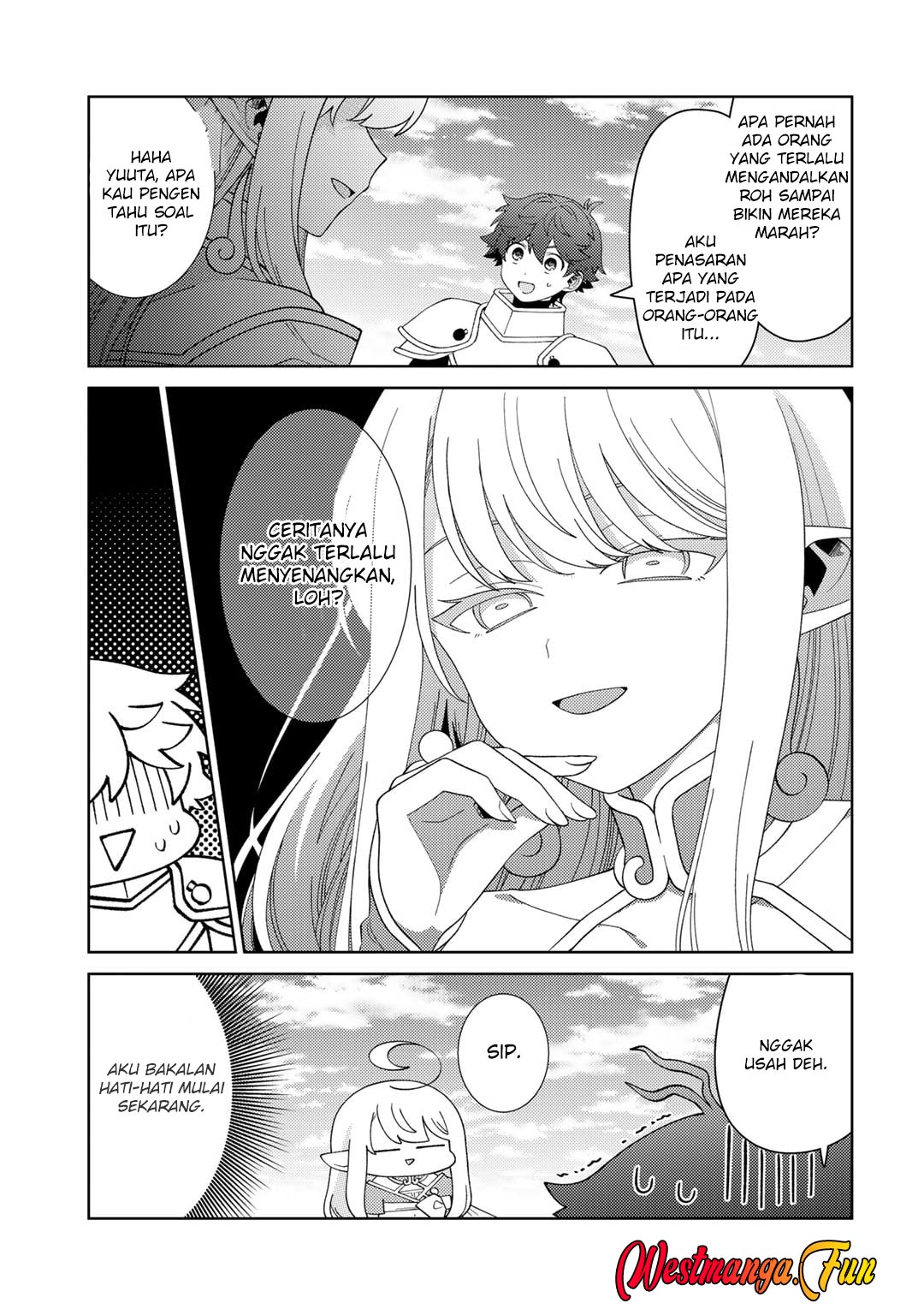 Seirei-tachi no Rakuen to Risou no Isekai Seikatsu Chapter 69 Gambar 11