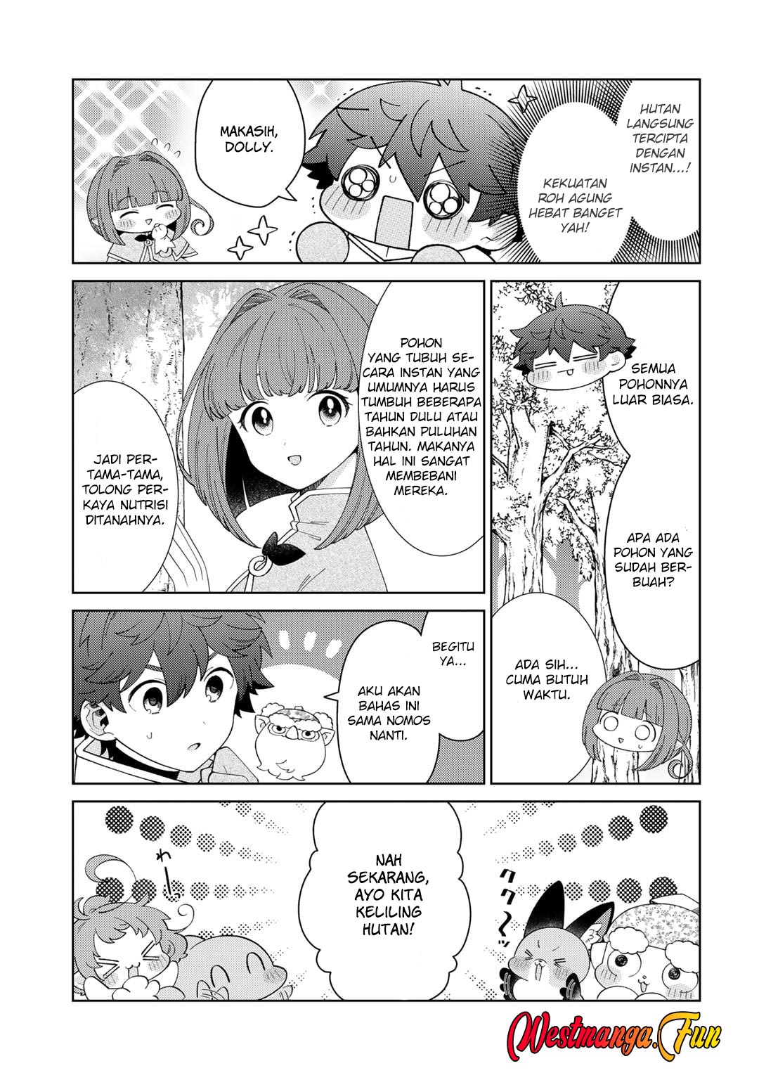 Seirei-tachi no Rakuen to Risou no Isekai Seikatsu Chapter 69 Gambar 5
