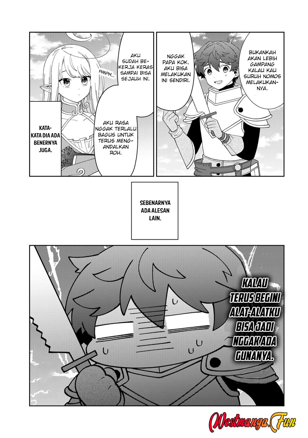 Seirei-tachi no Rakuen to Risou no Isekai Seikatsu Chapter 69 Gambar 9