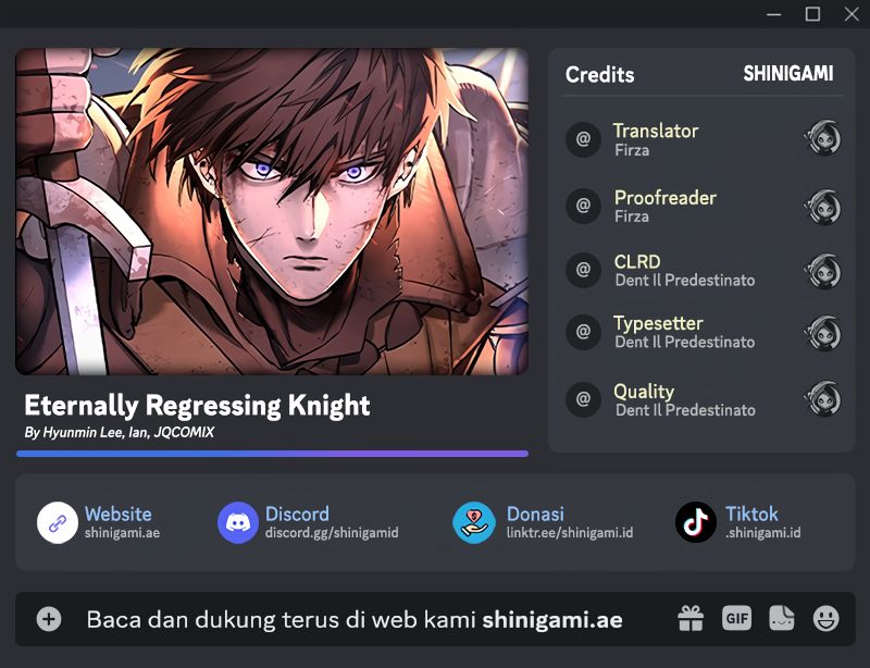 Baca Komik Eternally Regressing Knight Chapter 34 Gambar 1