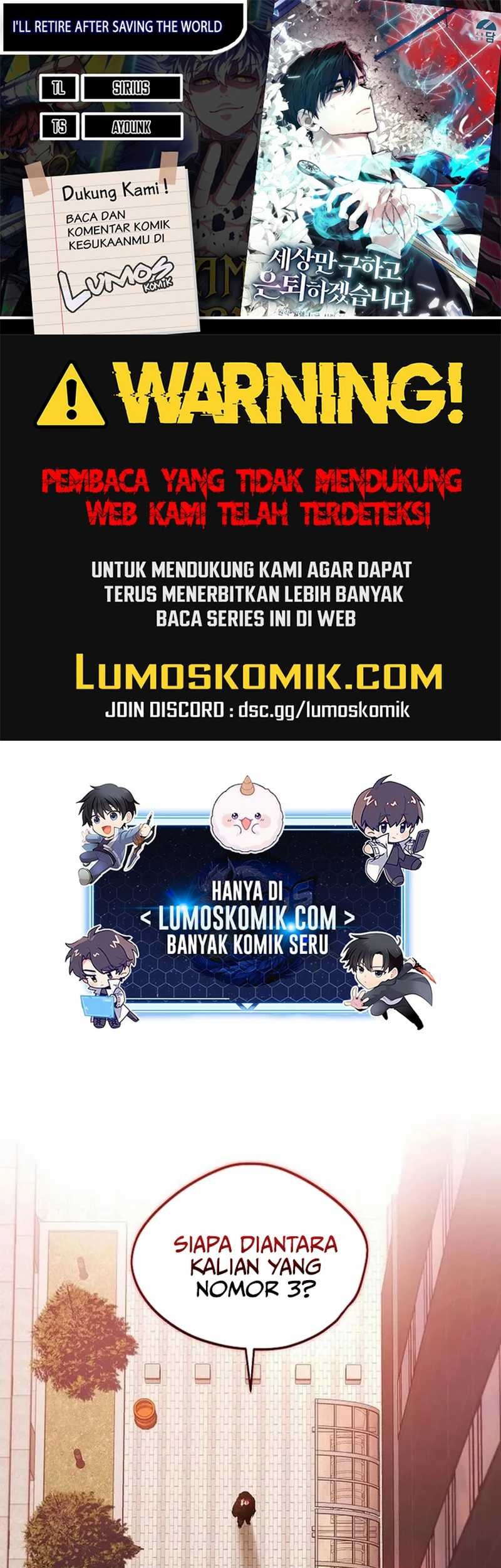 Baca Komik I’ll Retire After Saving the World Chapter 41 Gambar 1