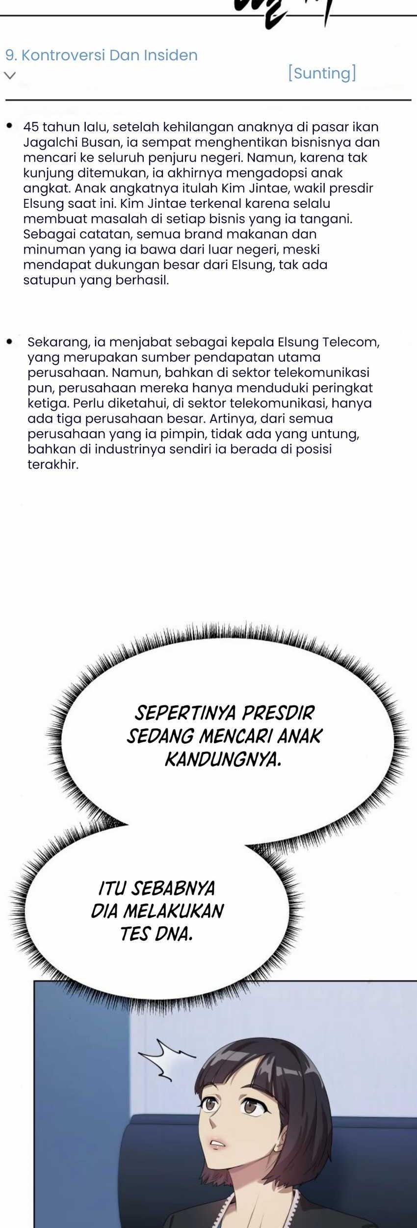 Becoming a Legendary Ace Employee Chapter 64 Gambar 16