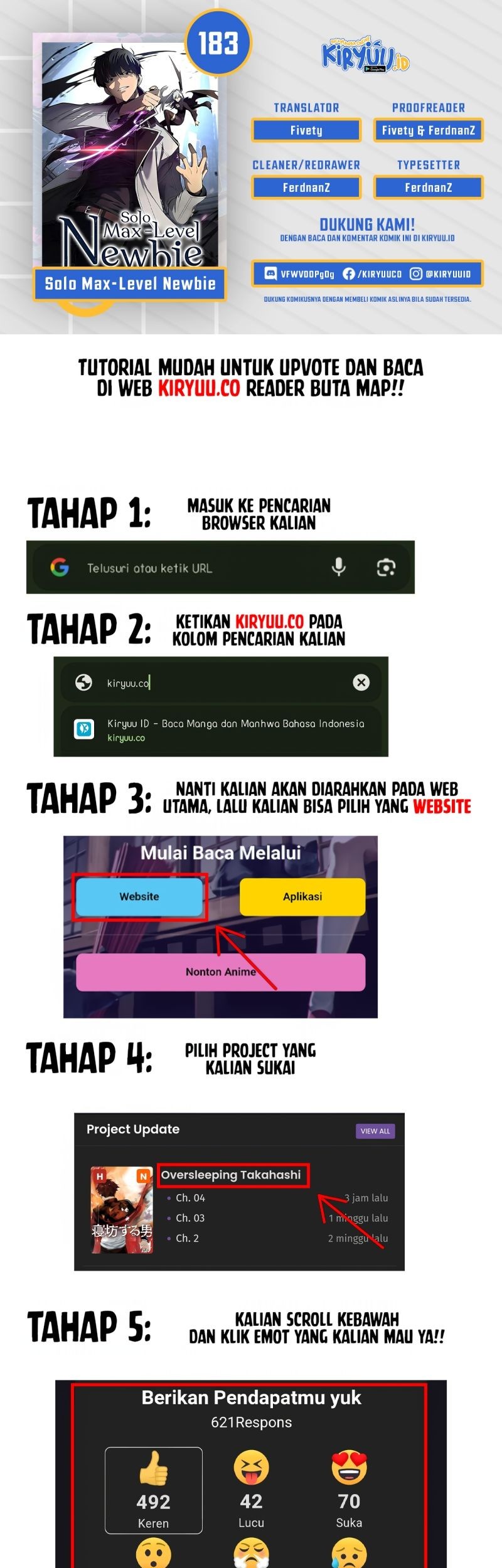 Komik Solo Max-Level Newbie Chapter 183 gambar nomor 1