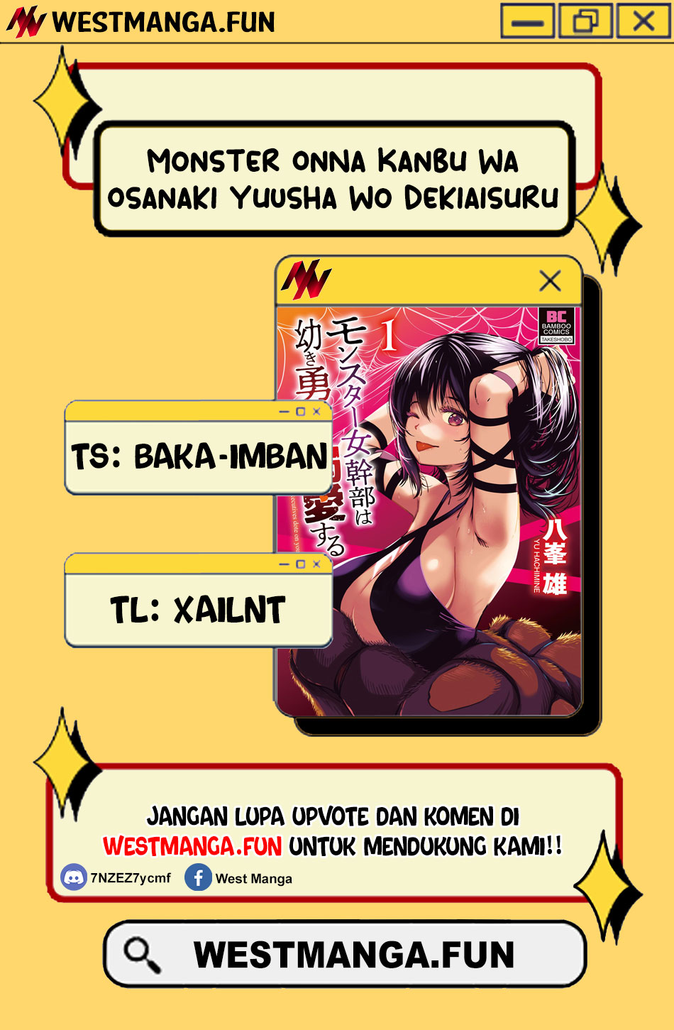 Monster Onna Kanbu wa Osanaki Yuusha wo Dekiaisuru Chapter 05 Gambar 4