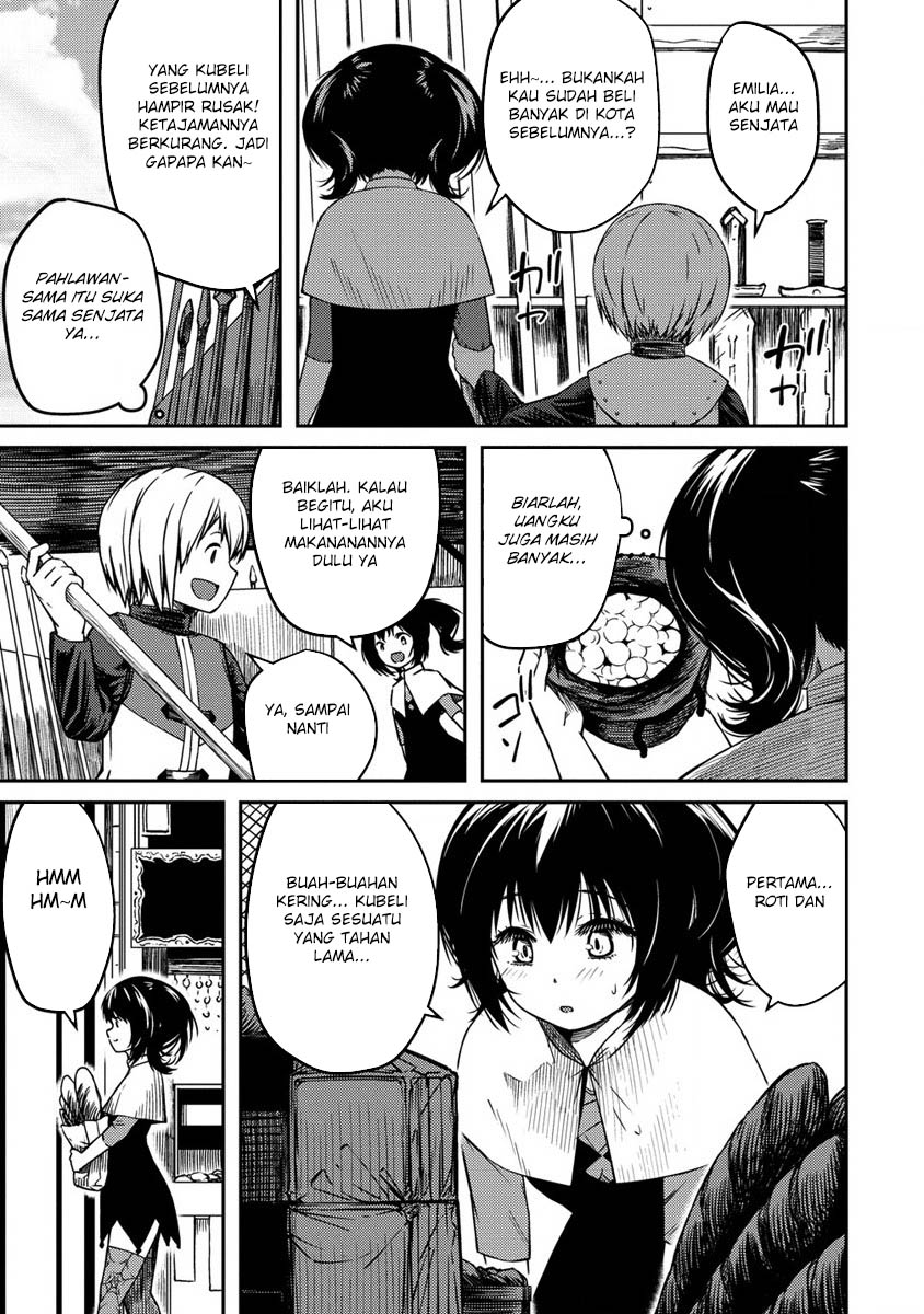 Monster Onna Kanbu wa Osanaki Yuusha wo Dekiaisuru Chapter 03 Gambar 9