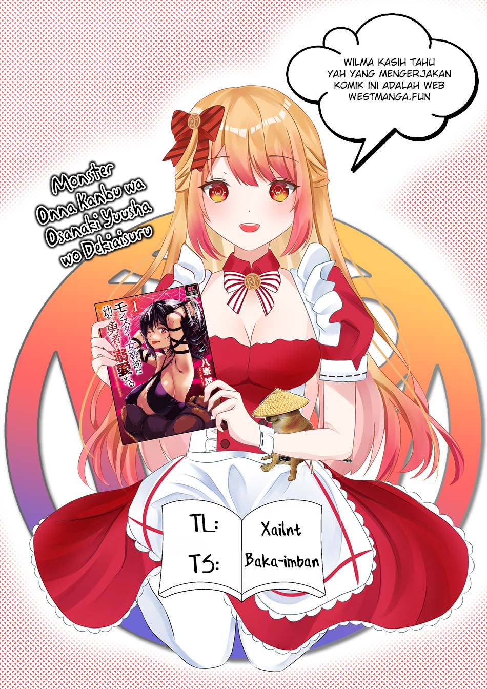 Monster Onna Kanbu wa Osanaki Yuusha wo Dekiaisuru Chapter 02 Gambar 4