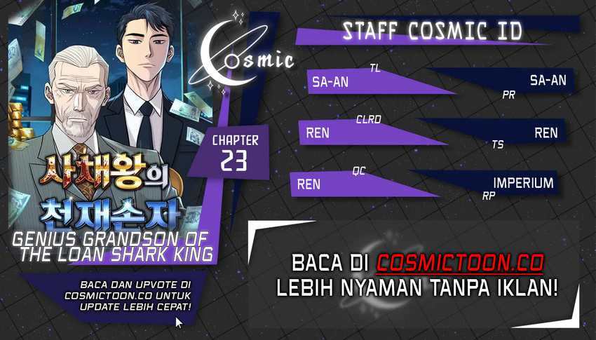 Baca Komik Genius Grandson of the Loan Shark King Chapter 23 Gambar 1
