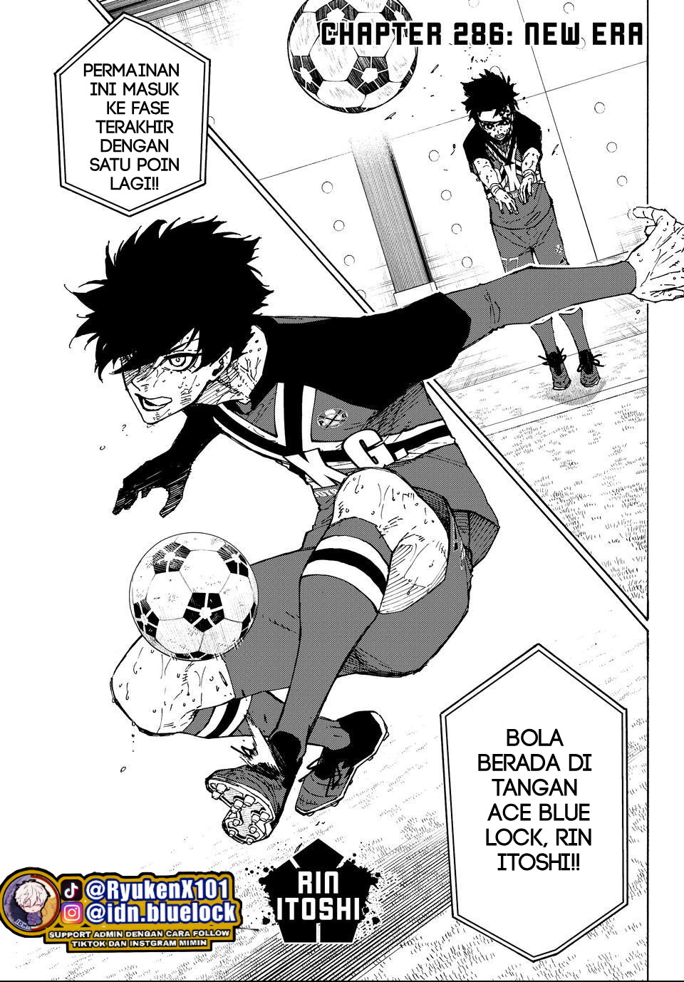 Baca Komik Blue Lock Chapter 286 Gambar 1