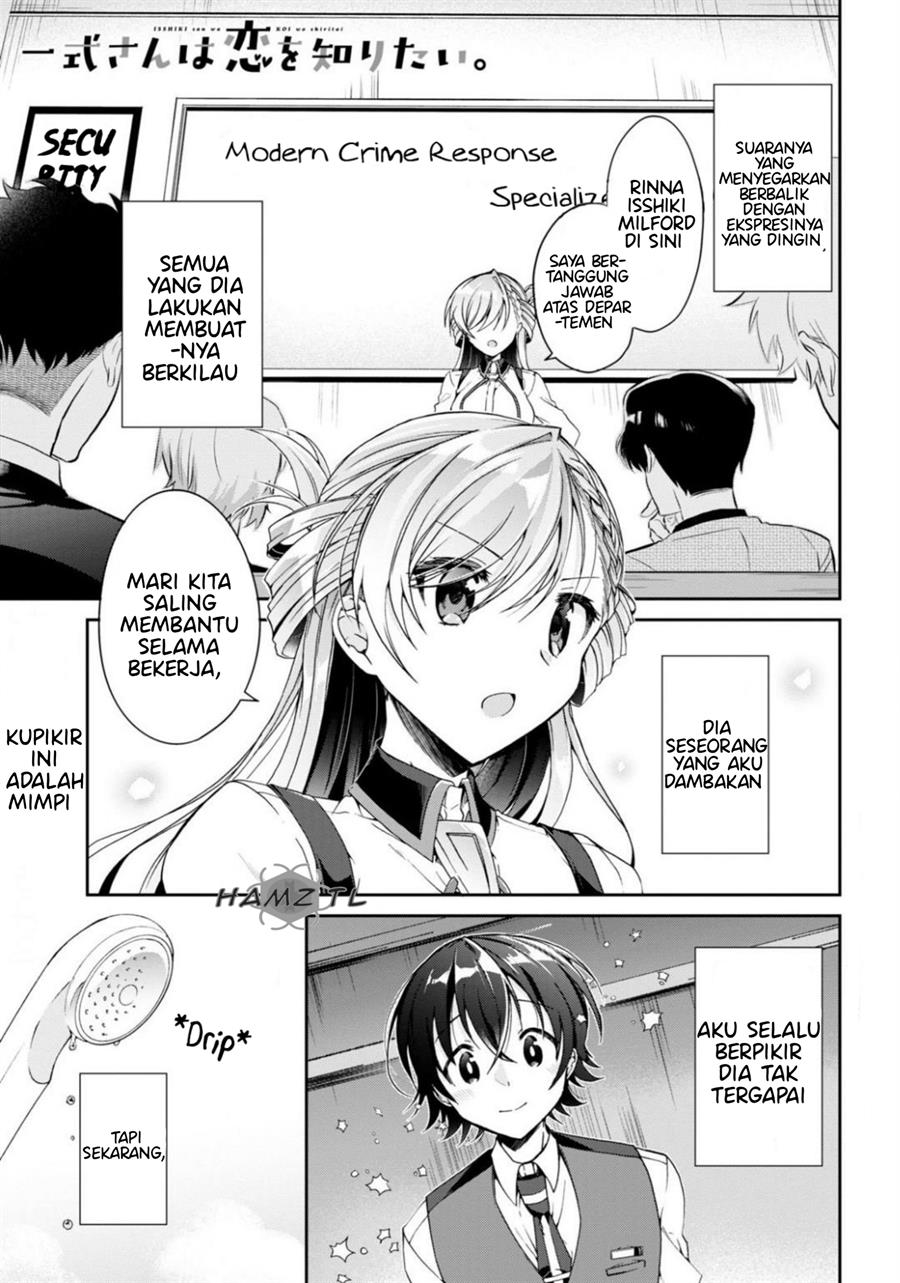 Baca Manga Isshiki-san wa Koi wo Shiritai Chapter 03 Gambar 2