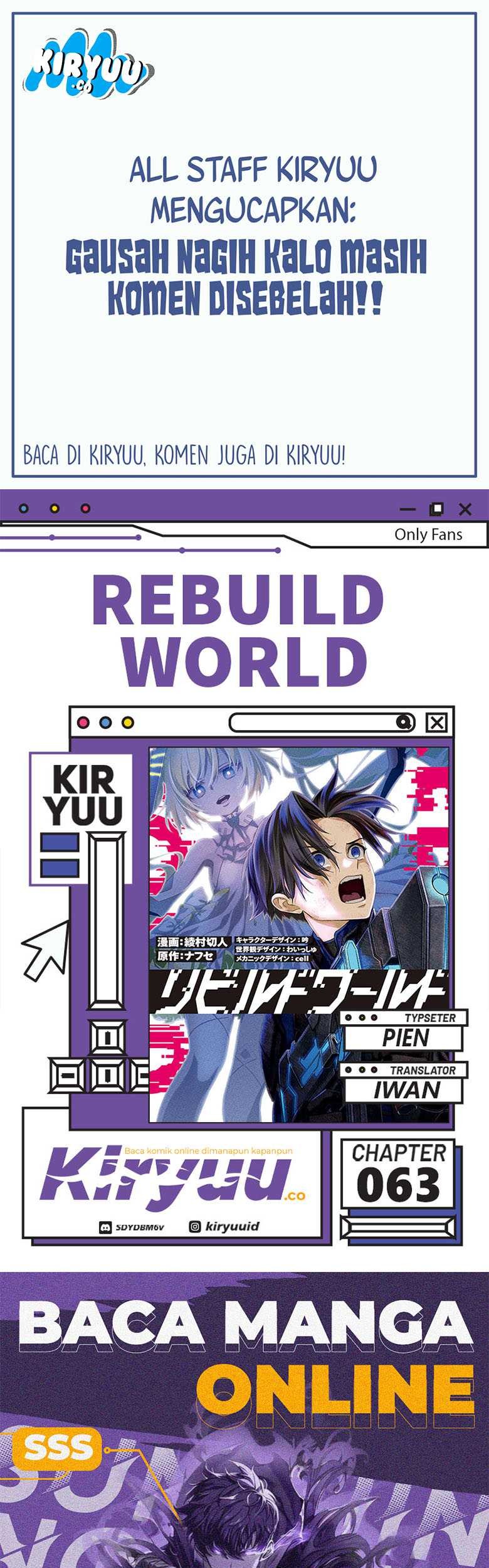 Baca Komik Rebuild World Chapter 63 Gambar 1