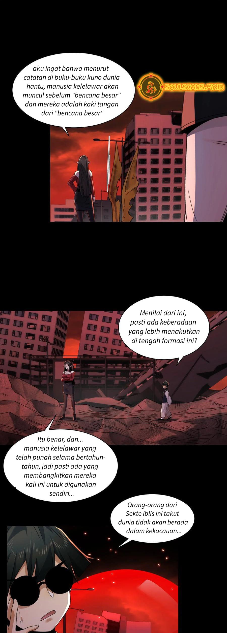 In the Face of Mental Illness Ghosts Are Nothing Chapter 88 Gambar 14