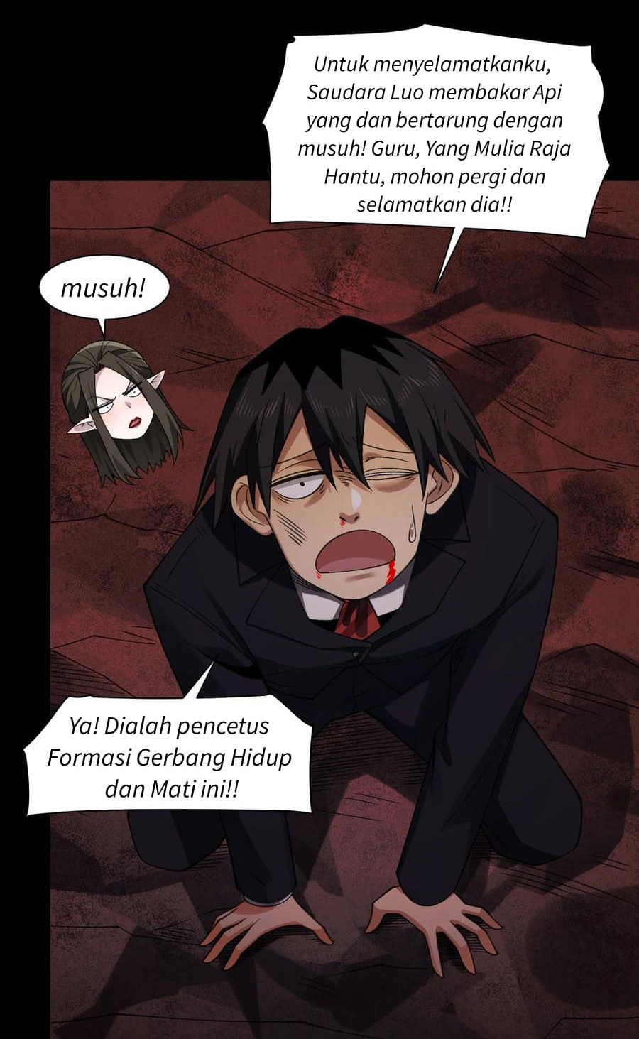 In the Face of Mental Illness Ghosts Are Nothing Chapter 88 Gambar 17