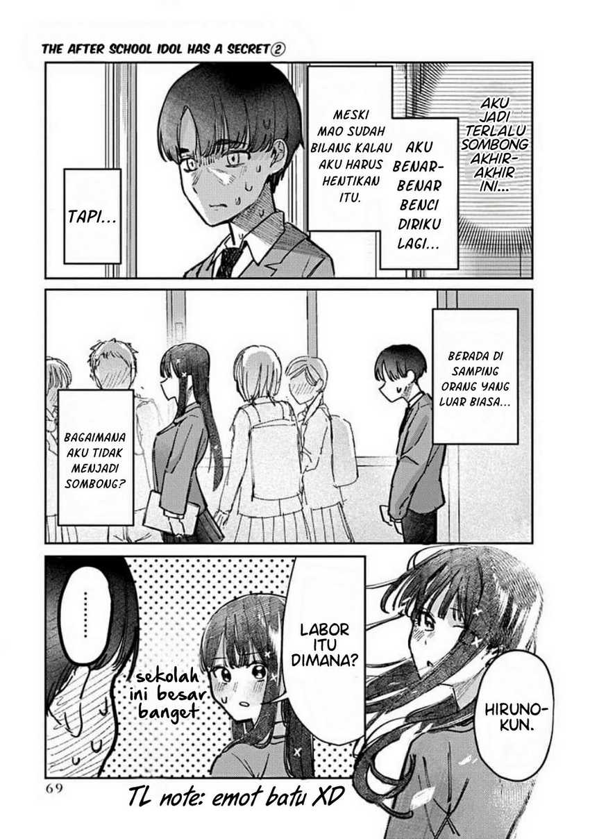 Houkago no Idol ni wa Himitsu ga aru Chapter 11 Gambar 9
