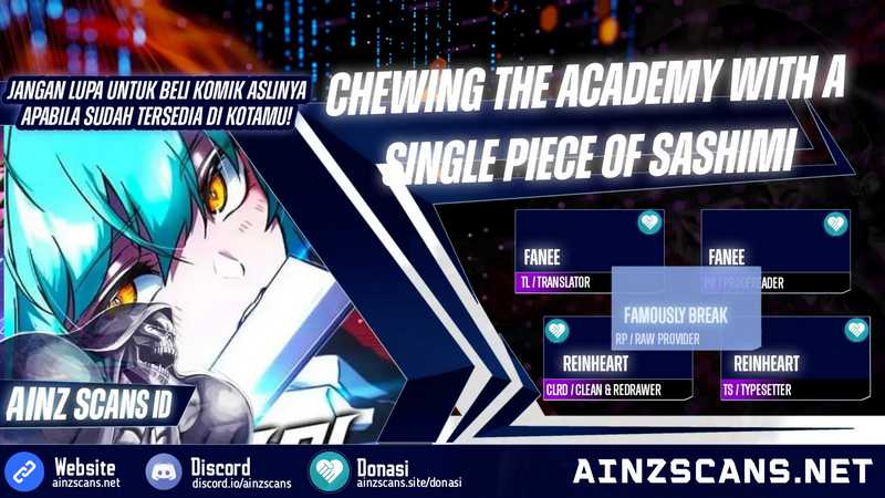 Baca Komik I Took over The Academy With a Single Sashimi Knife Chapter 22 Gambar 1