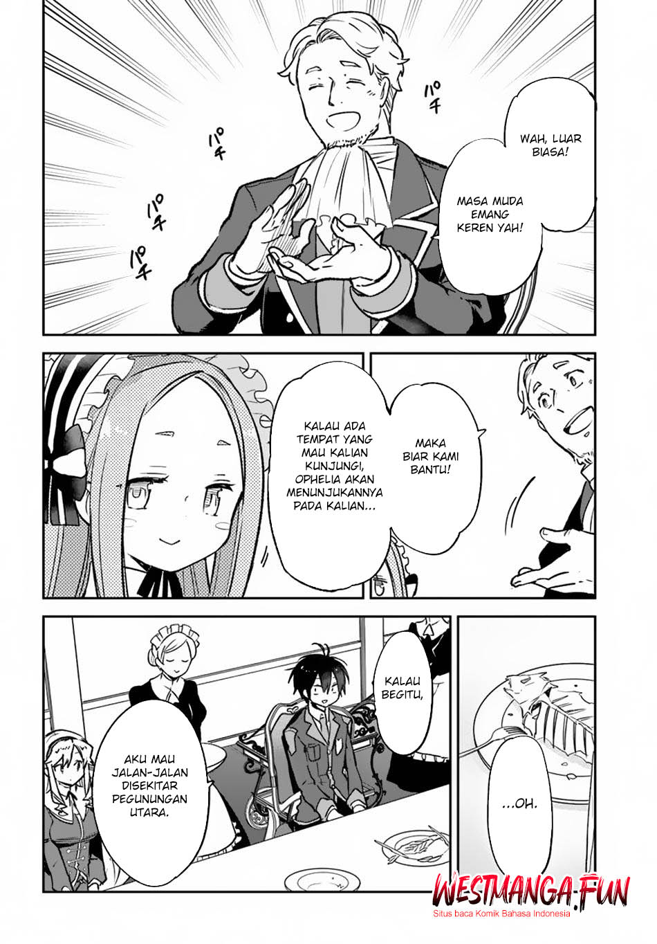 Henkyou Gurashi no Maou, Tensei shite Saikyou no Majutsushi ni naru 〜Aisarenagara Nariagaru Moto Maō wa, Ningen o Shiritai〜 Chapter 45 Gambar 24