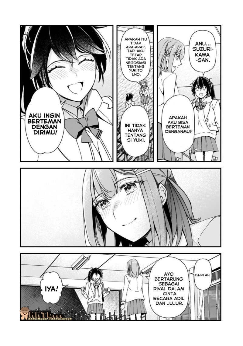 Ore ni Trauma wo Ataeta Joshi-tachi ga Chirachira Mitekuru kedo, Zannen desu ga Teokure desu Chapter 17 Gambar 20