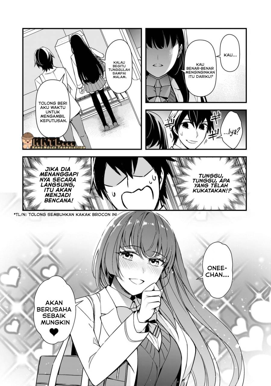 Ore ni Trauma wo Ataeta Joshi-tachi ga Chirachira Mitekuru kedo, Zannen desu ga Teokure desu Chapter 16 Gambar 9