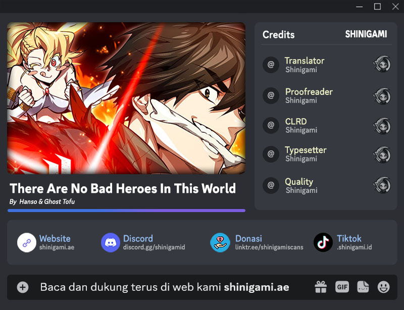 Baca Komik There Are No Bad Heroes In This World Chapter 10 Gambar 1